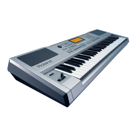 Roland EXR-3 owner's manual