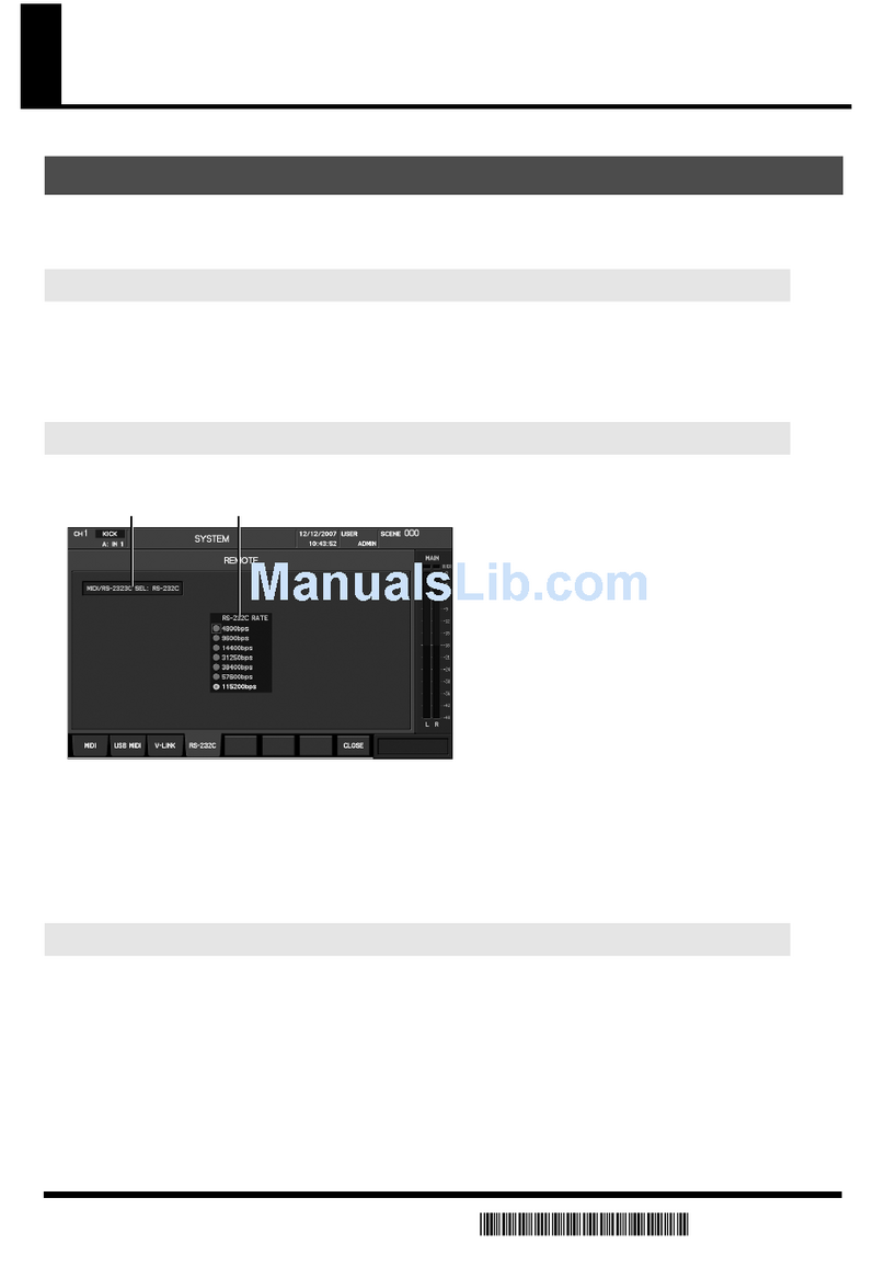 Roland V-Mixer M-400 Instruction and safety manual