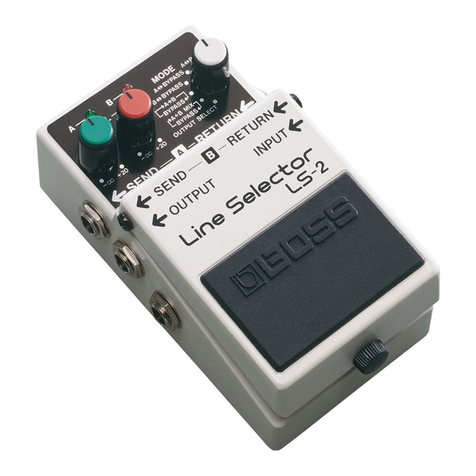 BOSSCO LS-2 instructions