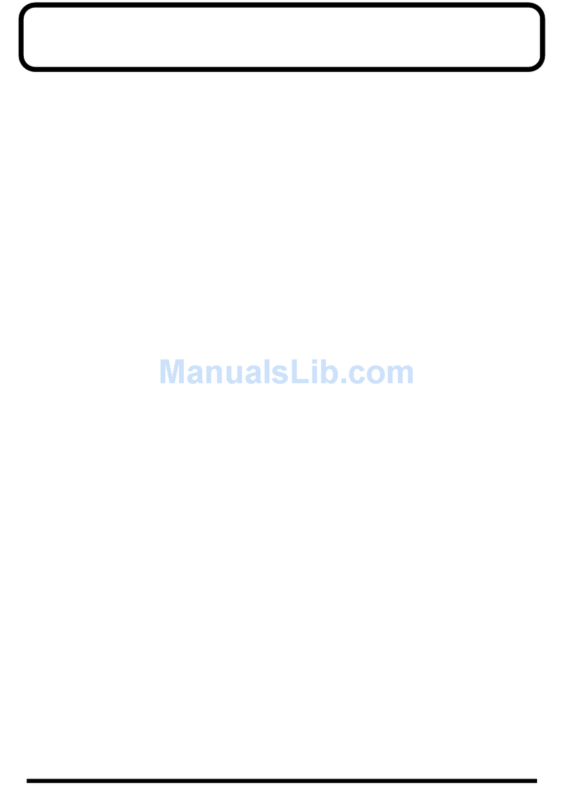 Roland M-1000 Manual