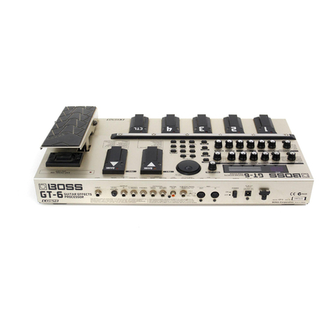 BOSSCO GT-6 Setup guide