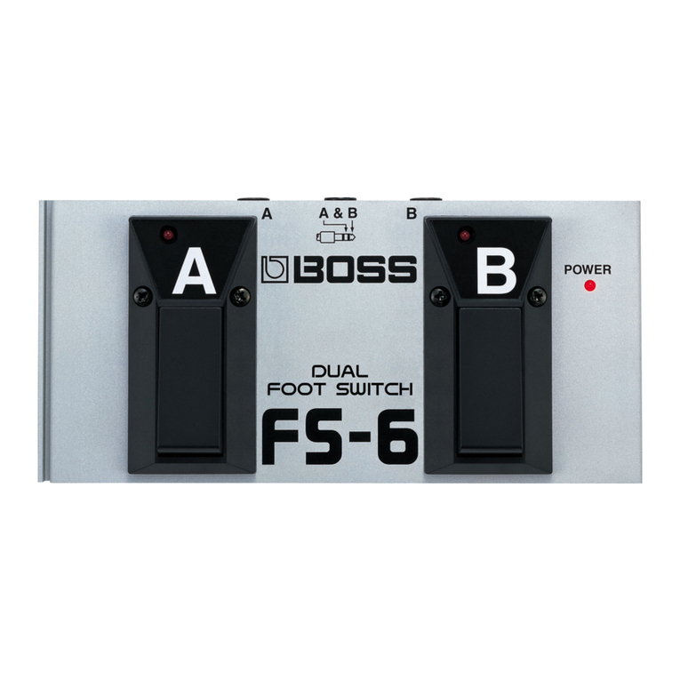 BOSSCO FS-6 owner's manual