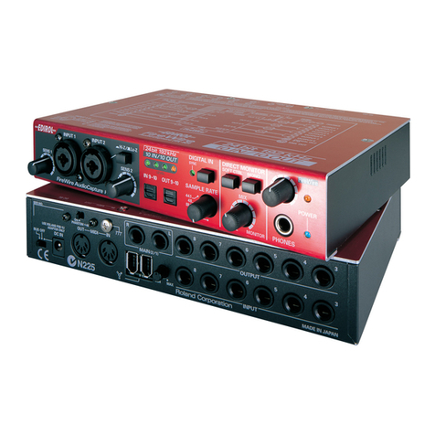 Edirol EDIROL FA-101 install guide