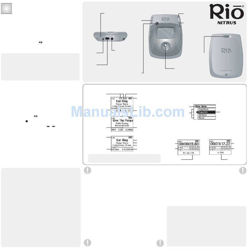 Rio Nitrus User manual