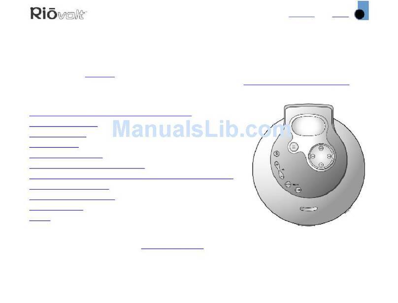 Sonic Blue Volt SP150 User manual