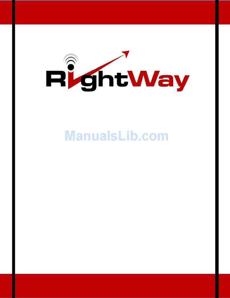 RightWay RW400 user manual
