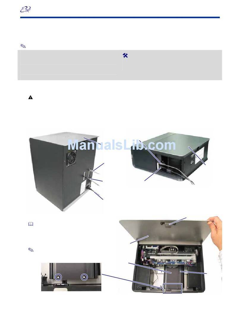 Rimage 480i Parts list manual