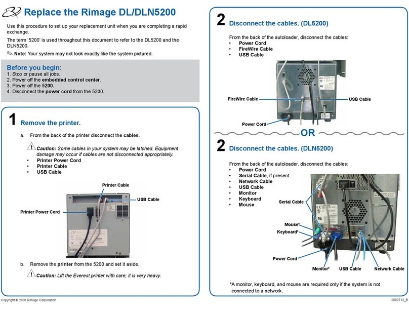Rimage DL5200 Replacement