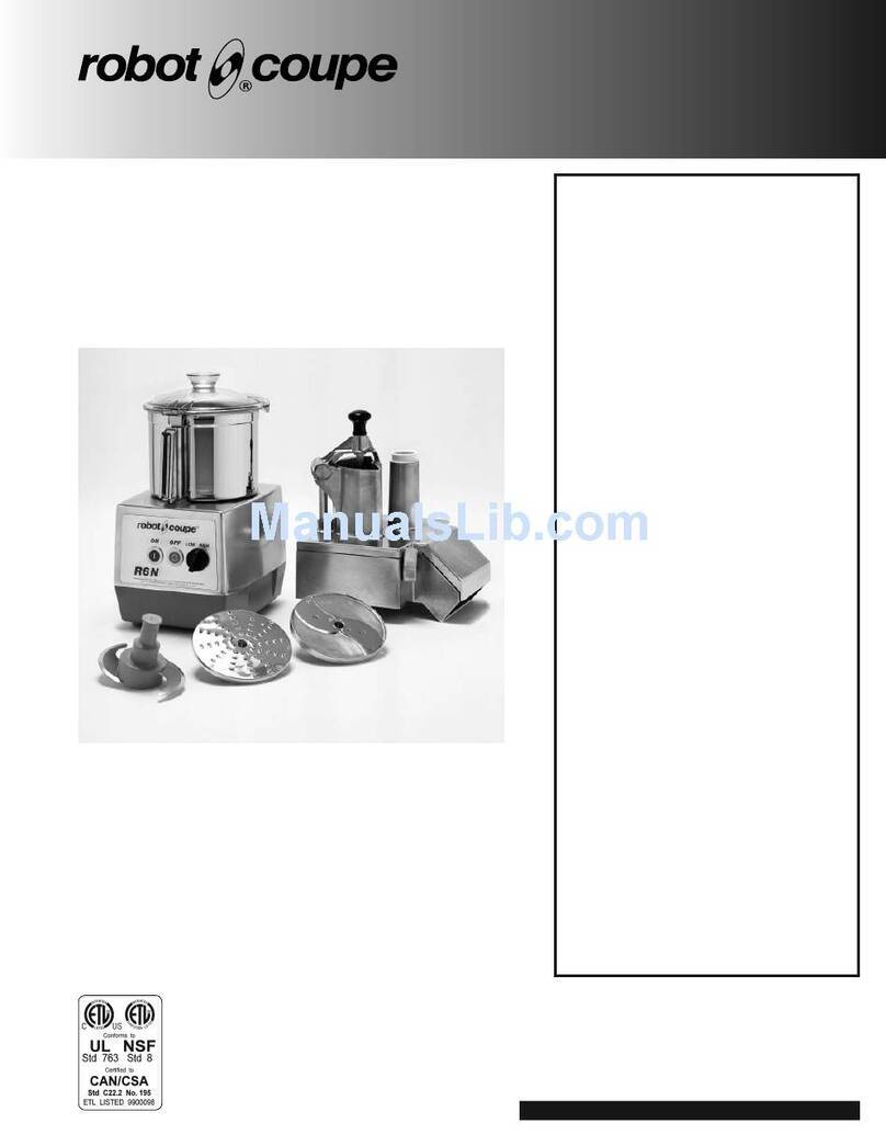 Robot Coupe R6N Specifications