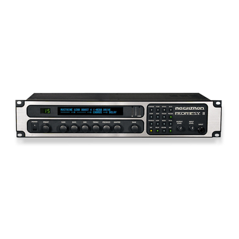 Rocktron Prophesy II user guide