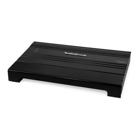 Rockford Fosgate Punch P450.4 Installation