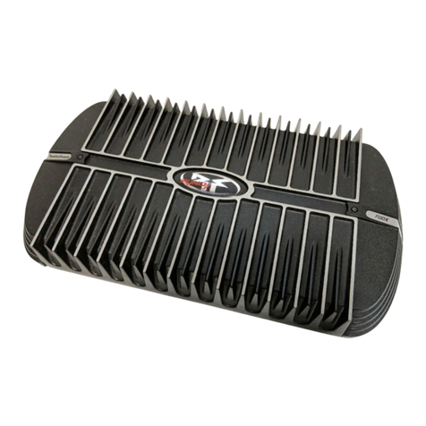 Rockford Fosgate Punch 300X Installation and operation