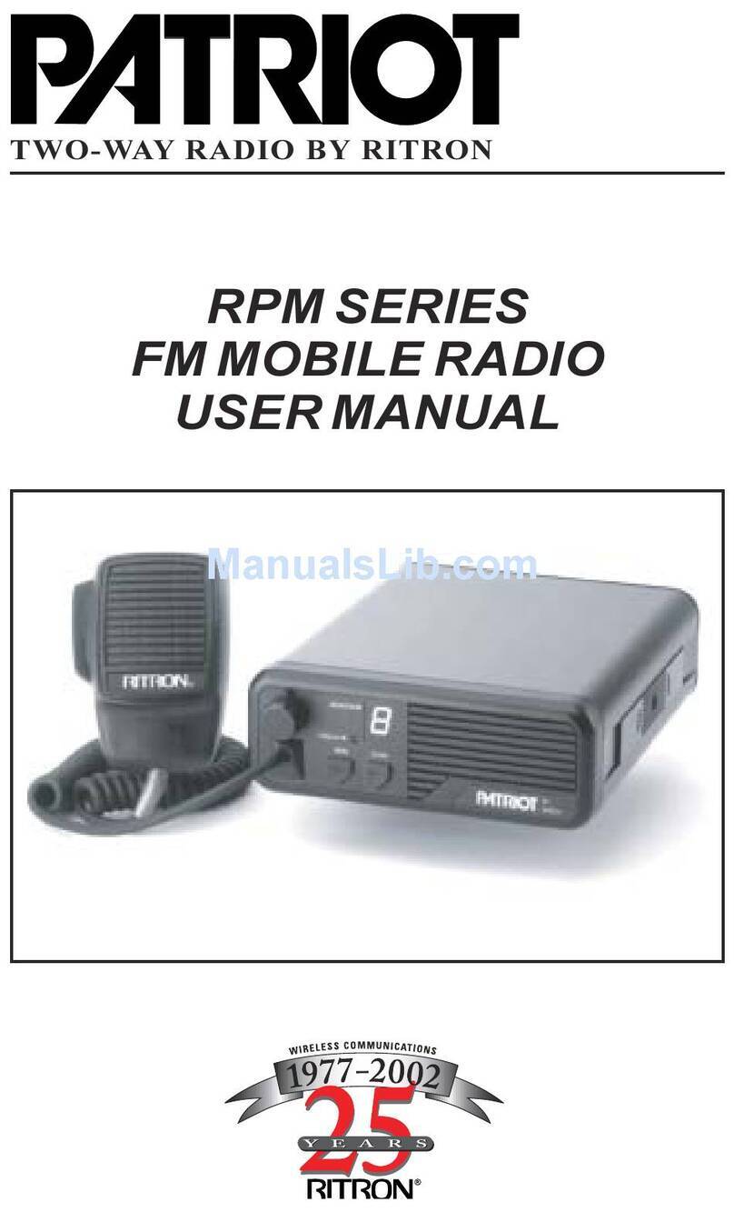 Ritron RPM-150 user guide