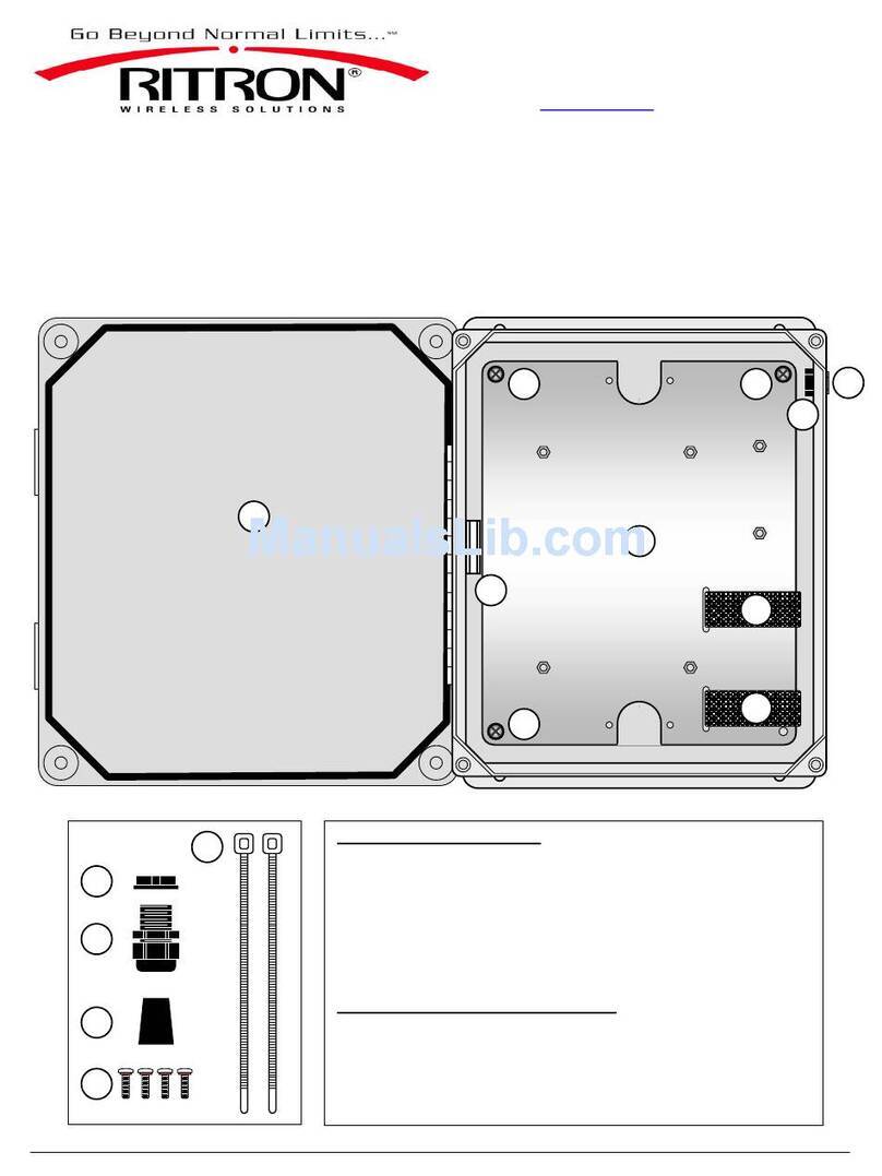 Ritron LMH-100 installation instructions