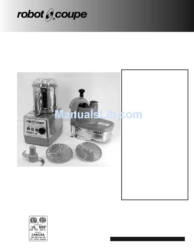 Robot Coupe R 402 V. Series A User manual