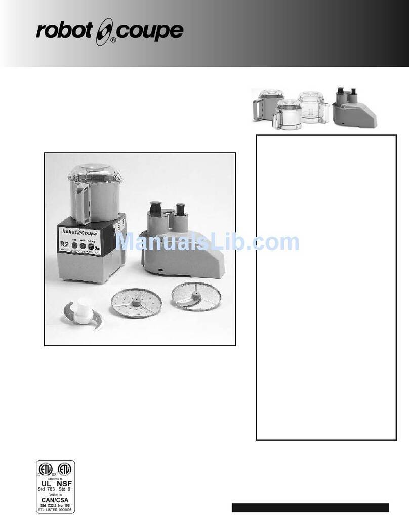 Robot Coupe R2N Ultra User manual