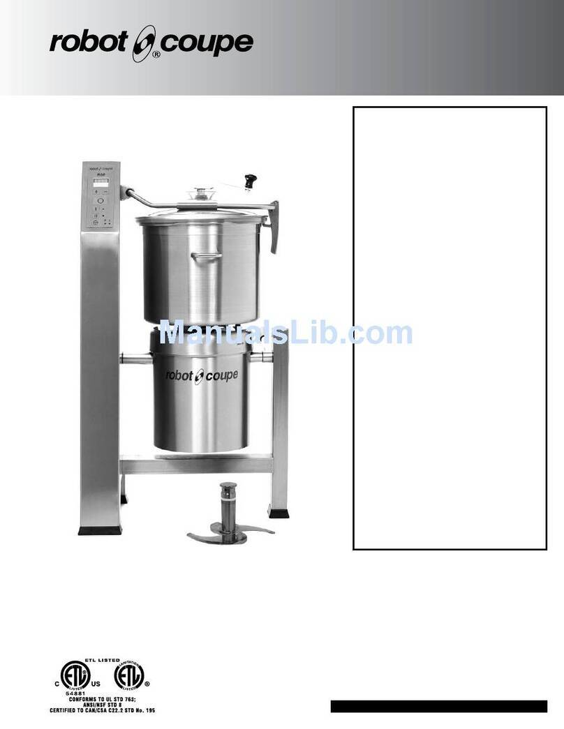 Robot Coupe BLIXER 60 User manual