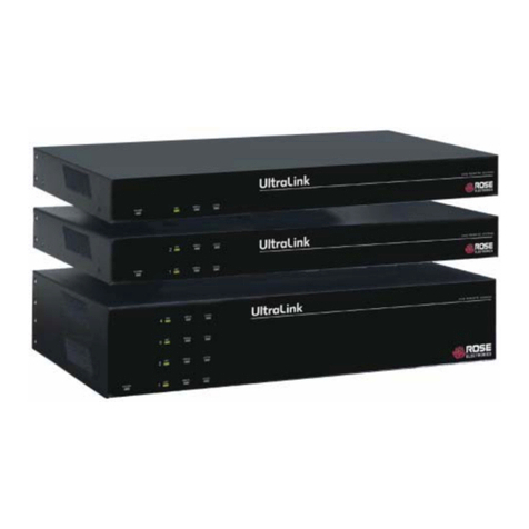 Rose electronics UltraLink UL-DV3 User manual
