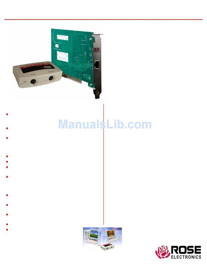 Rose electronics MultiStation ML-2U User manual