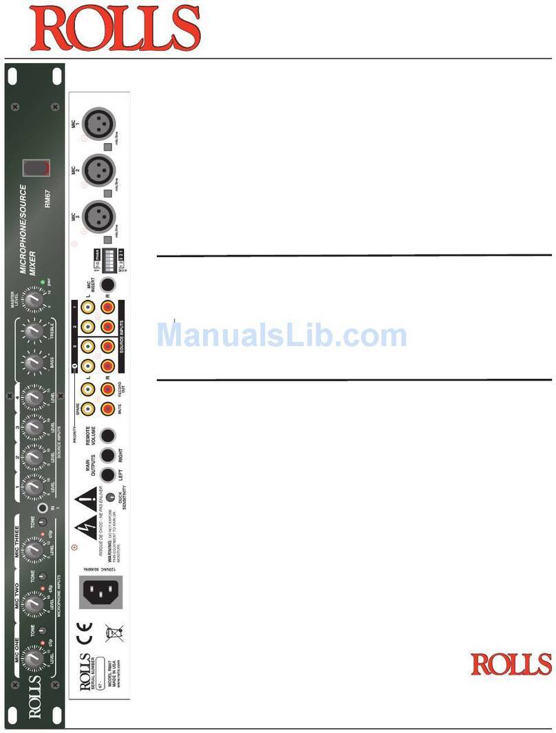 Rolls RM67 Specifications