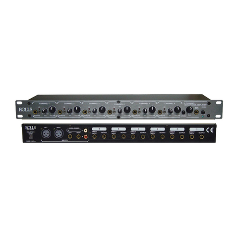 Rolls RA62c User manual