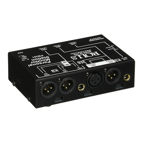 Rolls PM351 User manual