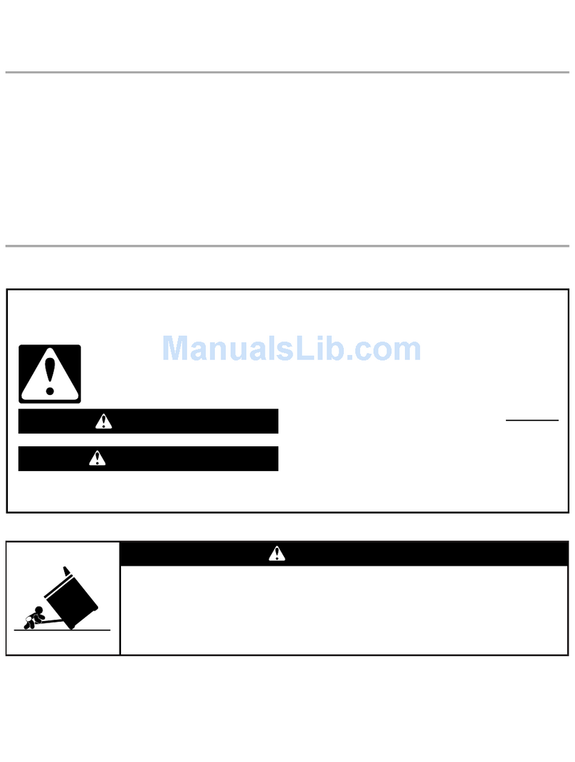 Roper FGS326RD installation instructions
