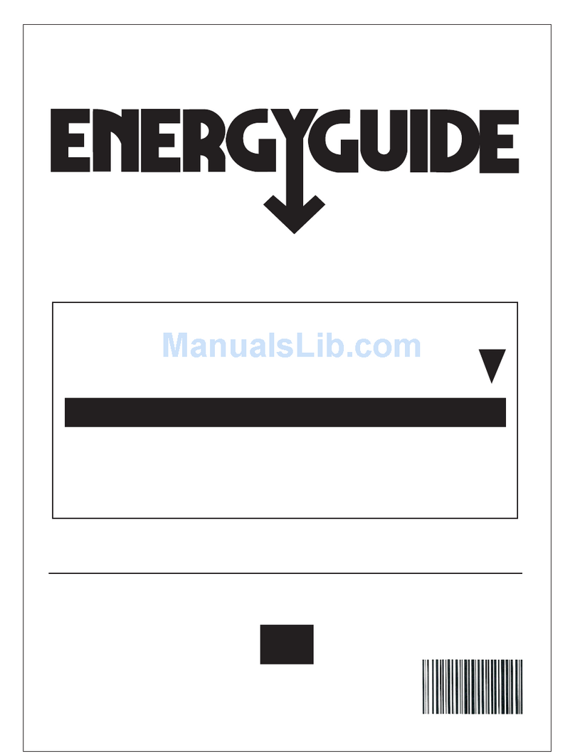 Roper RT14BKXSQ Energy guide