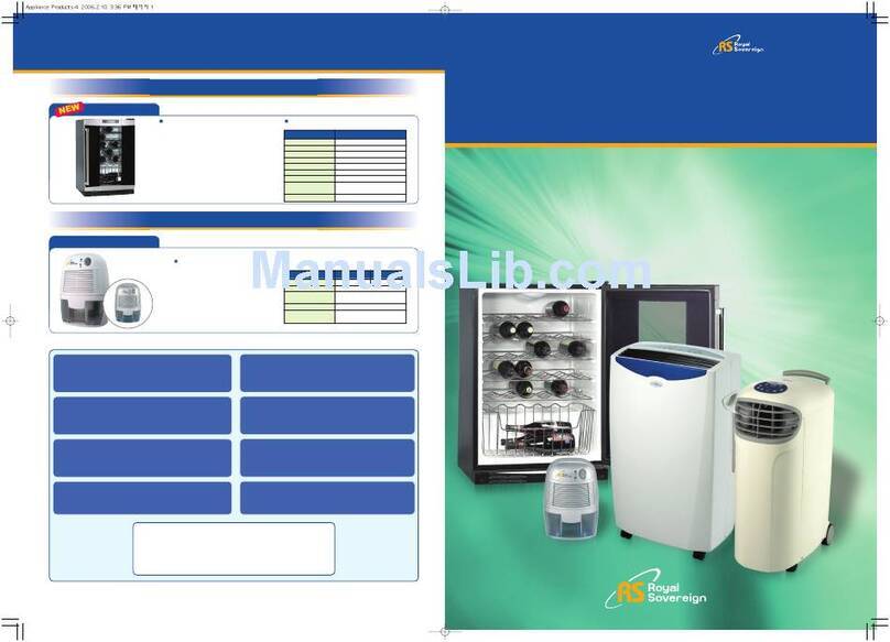 Royal Sovereign ARP-1000DE brochure
