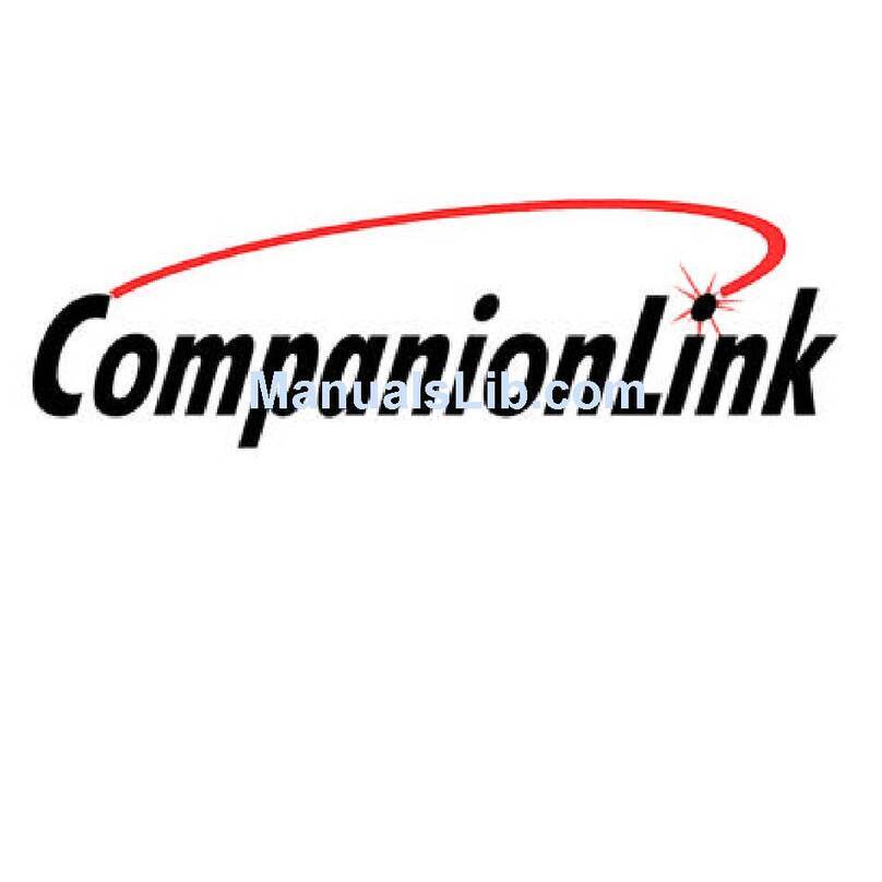 CompanionLink Software Linea 1 Software guide