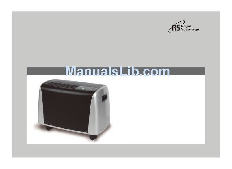 Royal Sovereign BDH-450 owner's manual