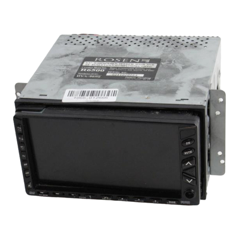 Rosen R6500 operating instructions