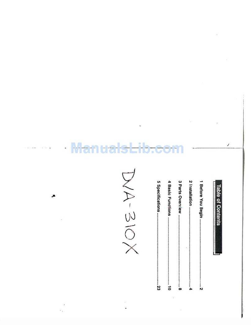 Rosen Necvox DVA310X User manual