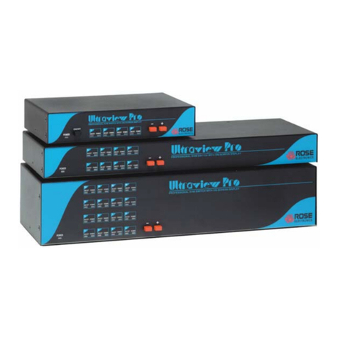 Rose electronics UEB-8UB Specifications