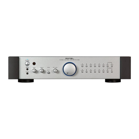 Rotel RC-1082 Installation manual