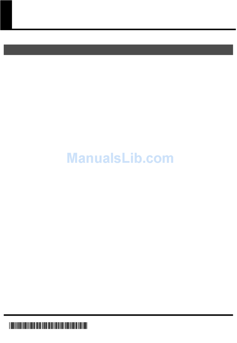 Roland UM-1EX Assembly instructions