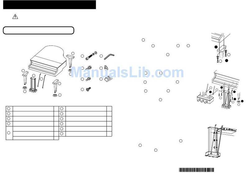 Roland RG-7 Assembly instructions