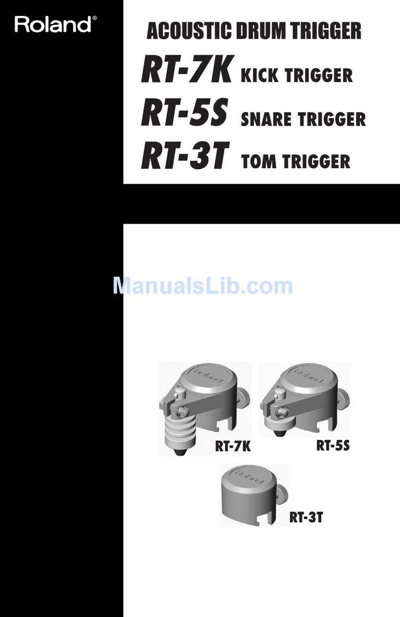 Roland RT-5S owner's manual