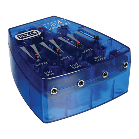 Rolls HA204 User manual