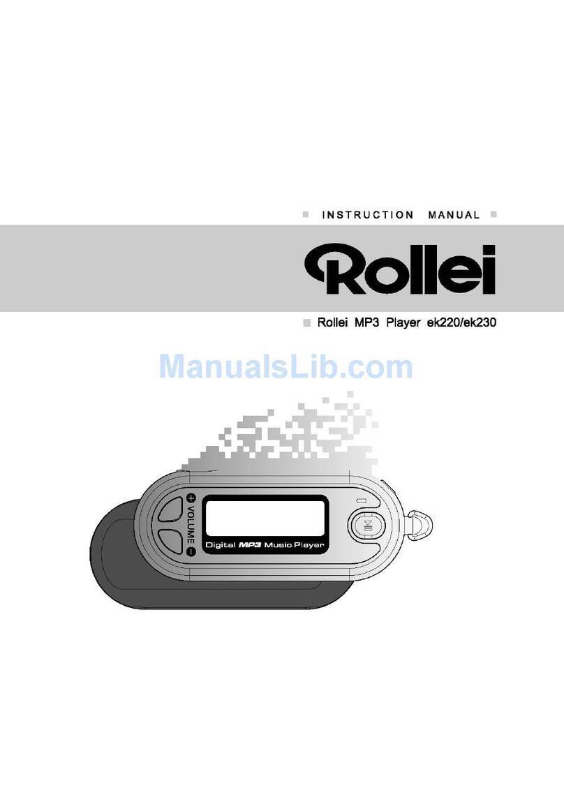 Rollei ek220 instruction manual