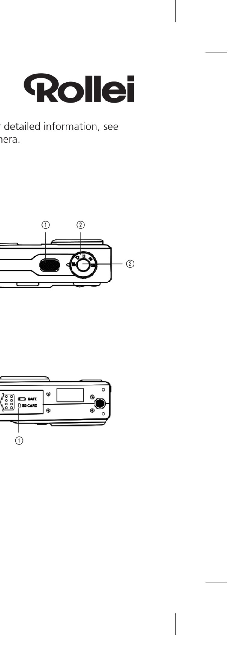 Rollei dt4000 Reference guide