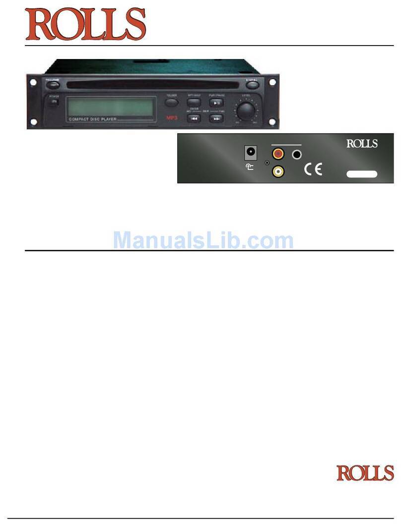 Rolls HR72 Specifications