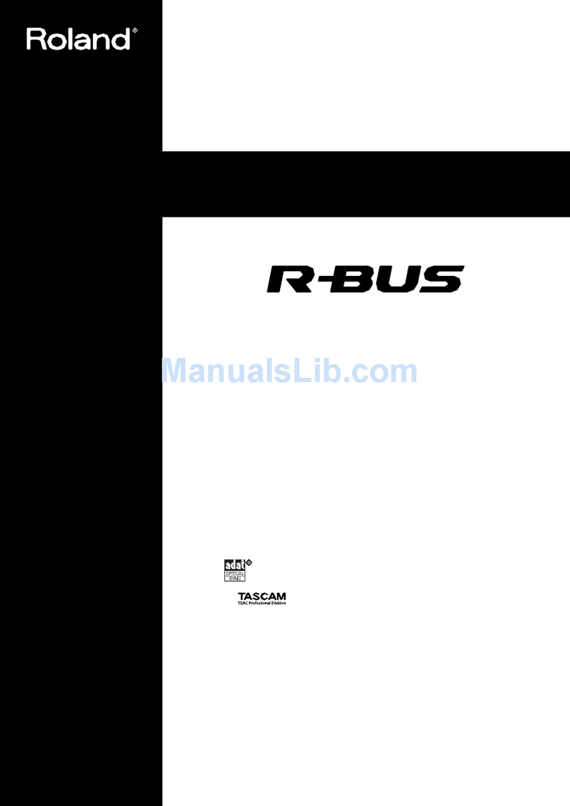 Roland V-Mixer VM-7100 Instruction Manual
