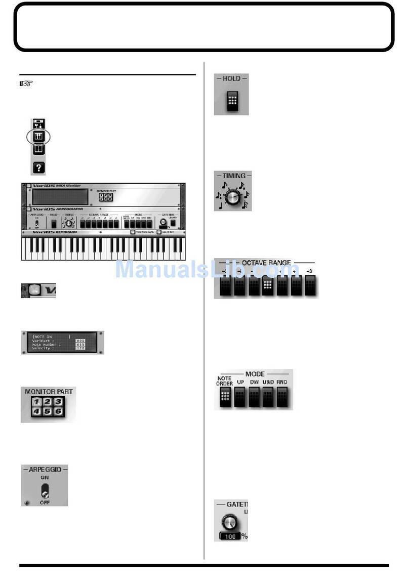 Roland VariOS User manual Roland VariOS User manual