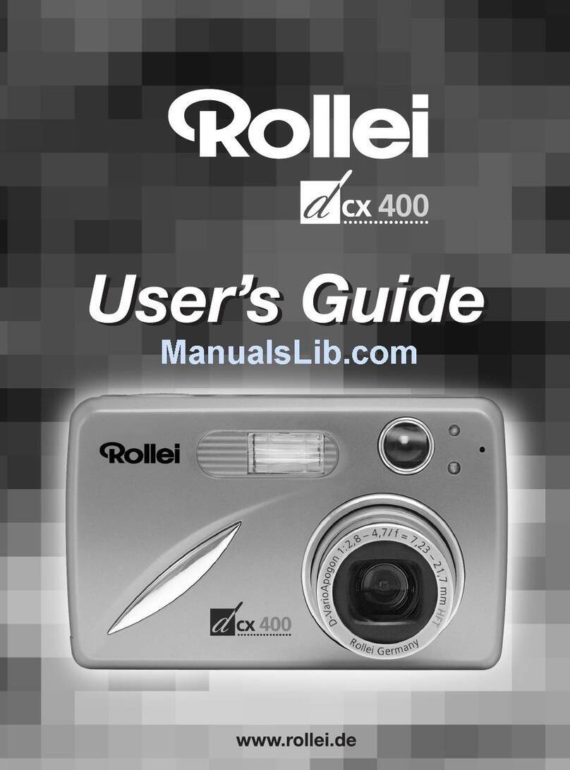 Rollei dcx400 User manual