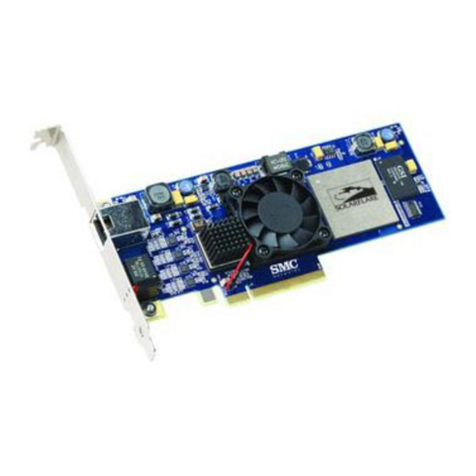 SMC Networks Tiger Card SMC10GPCIe-10BT User manual