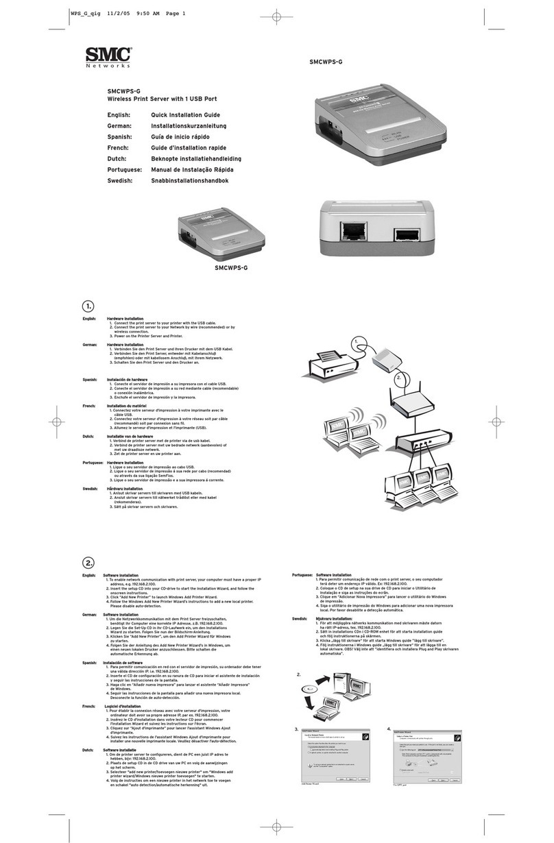 SMC Networks SMCWPS-G User manual