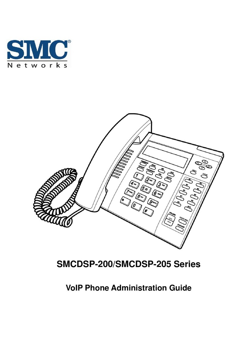 SMC Networks TigerVoIP SMCDSP-205 Administration guide