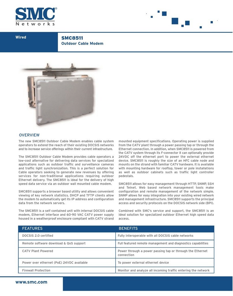 SMC Networks SMC8511 User manual