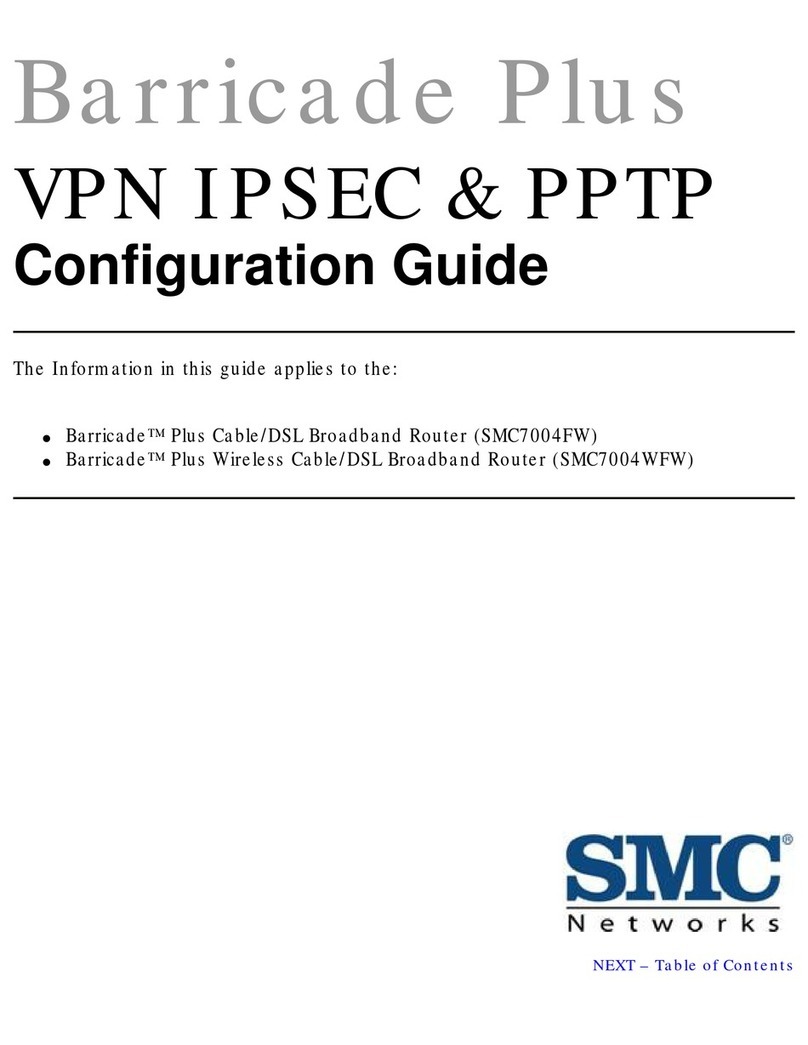 SMC Networks SMC7004WFW User manual